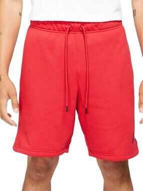 Nike Air Jordan Mens Size M Brooklyn Fleece Sweat Shorts Gym Red NWT